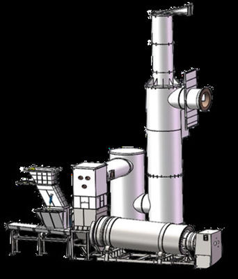 Belgium BIC Rotary Kiln Hazardous Waste Treatment System