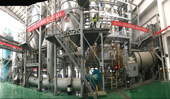 Sistema di trattamento dei rifiuti pericolosi del forno rotante di BIC del Belgio